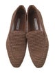 Manolo Blahnik Pitakara Straw Slippers