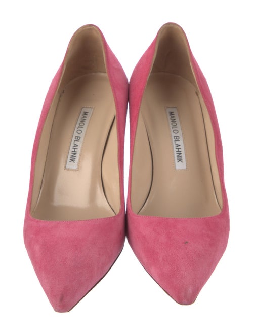 Manolo Blahnik Suede Pumps