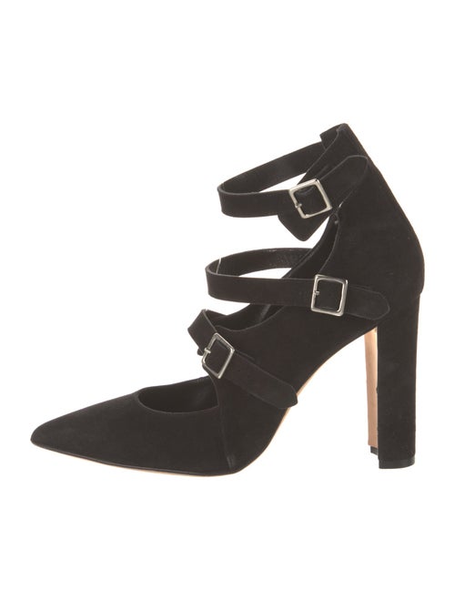 Manolo Blahnik Suede Pumps