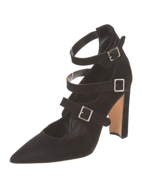 Manolo Blahnik Suede Pumps