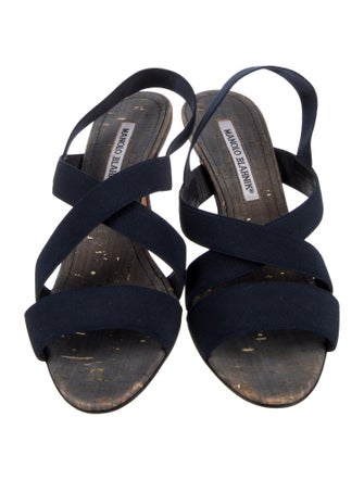 Manolo Blahnik Slingback Sandals