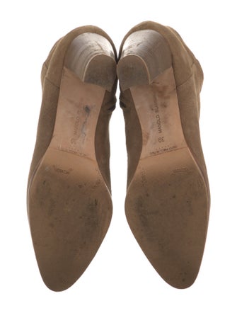 Manolo Blahnik Suede Boots