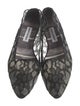 Manolo Blahnik Lace Lace Pattern Flats