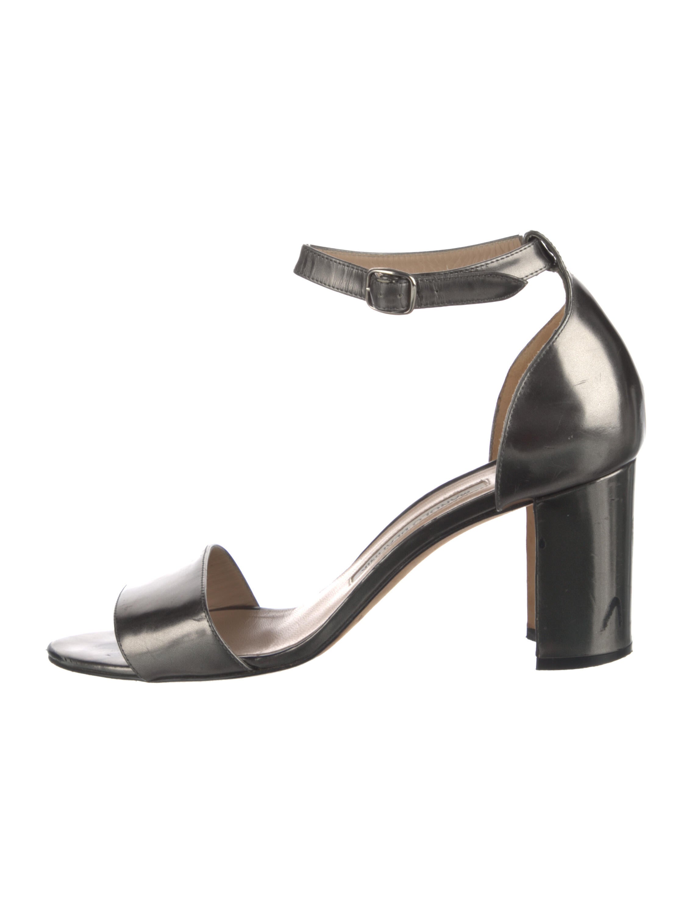 Manolo Blahnik Leather Sandals