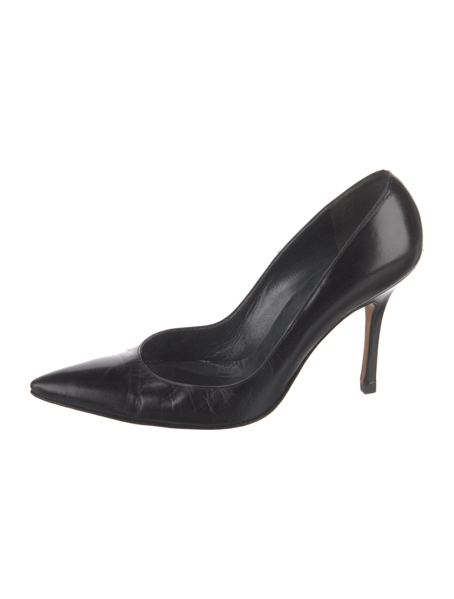 Manolo Blahnik Leather Pumps