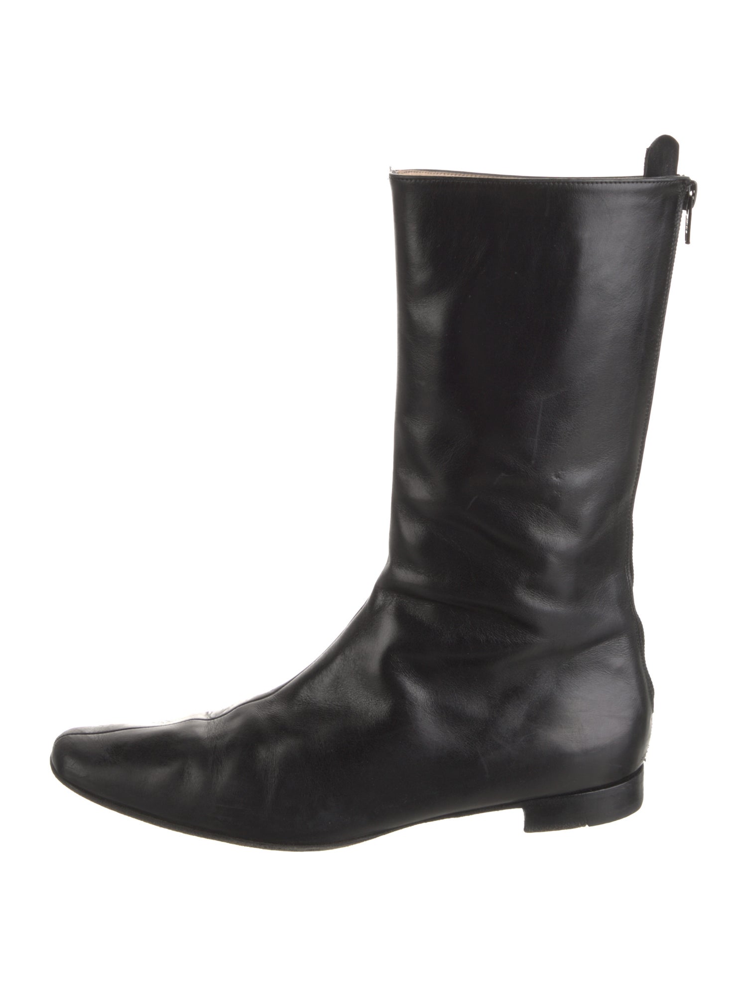 Manolo Blahnik Leather Boots