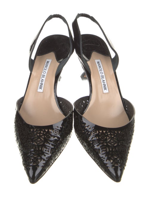 Manolo Blahnik Patent Leather Pumps