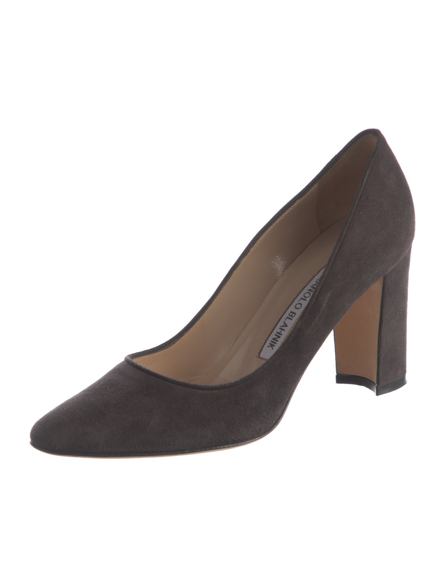 Manolo Blahnik Suede Pumps