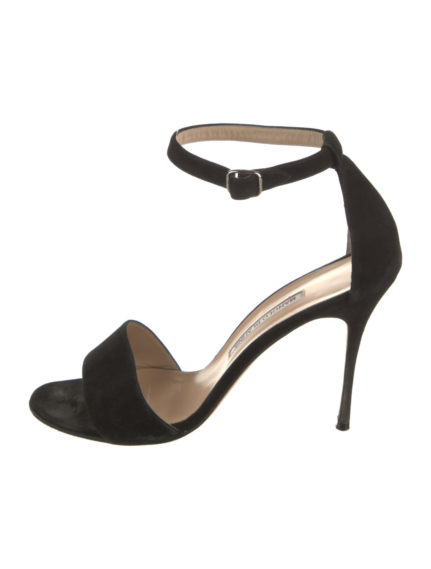 Manolo Blahnik Suede Sandals