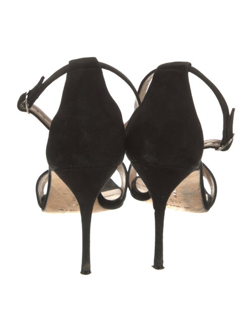 Manolo Blahnik Suede Sandals
