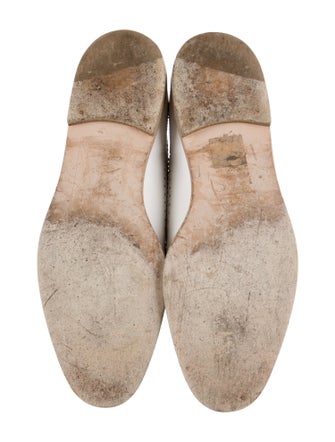 Manolo Blahnik Leather Oxfords