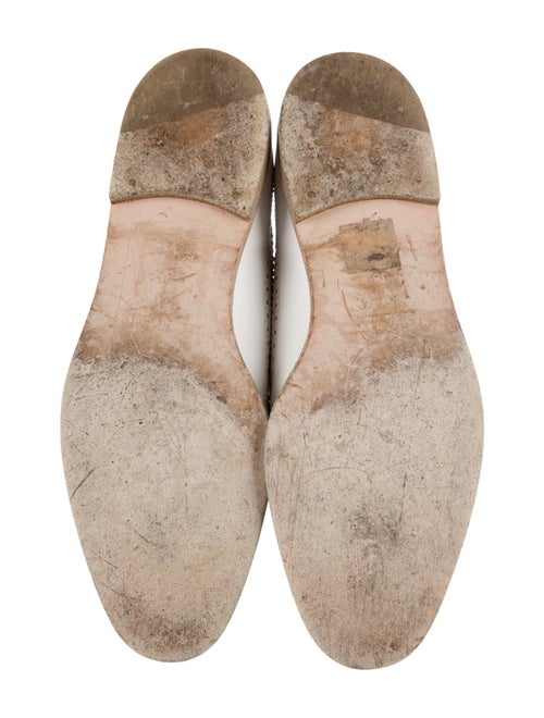 Manolo Blahnik Leather Oxfords