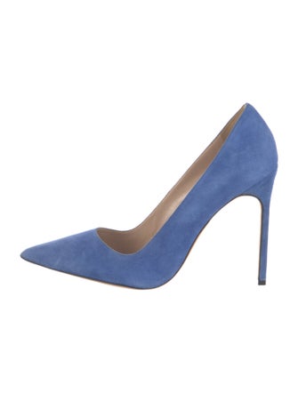 Manolo Blahnik Suede Pumps