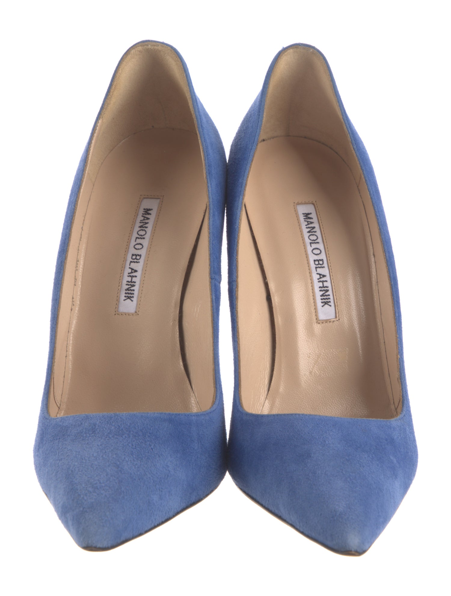 Manolo Blahnik Suede Pumps