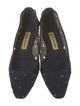Manolo Blahnik Mesh Accents Flats