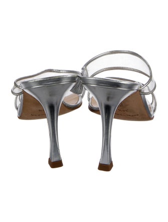 Manolo Blahnik PVC Slides