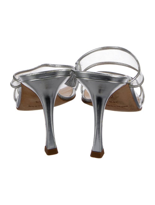 Manolo Blahnik PVC Slides