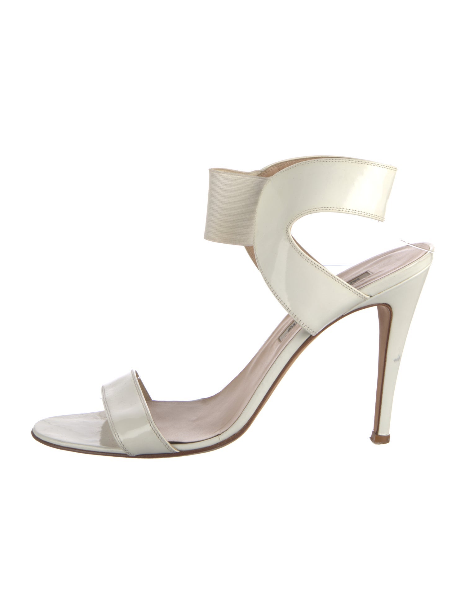 Manolo Blahnik Patent Leather Sandals