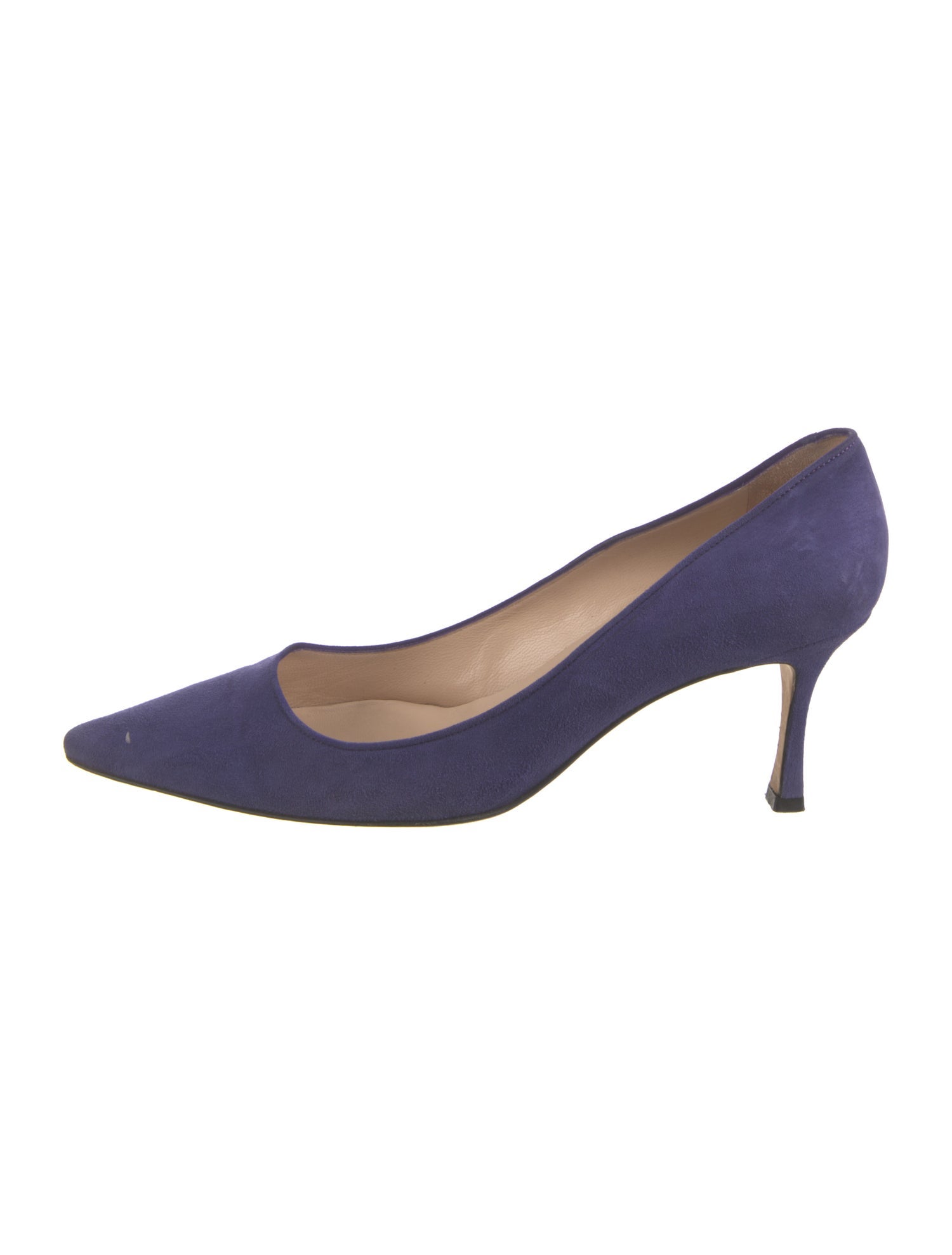 Manolo Blahnik Suede Pumps