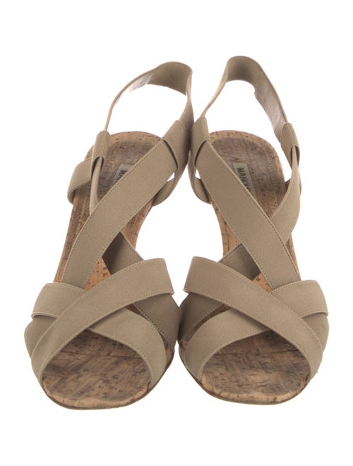 Manolo Blahnik Slingback Sandals