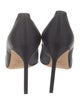 Manolo Blahnik Satin Crystal Embellishments Pumps