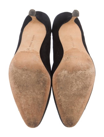 Manolo Blahnik Suede Pumps