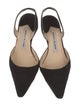 Manolo Blahnik Animal Print Slingback Pumps