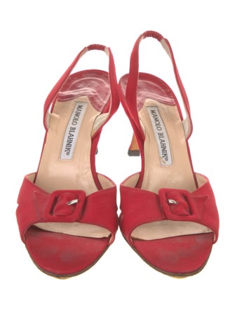 Manolo Blahnik Slingback Sandals