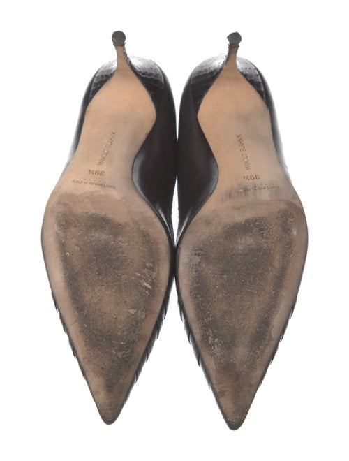 Manolo Blahnik Leather Pumps