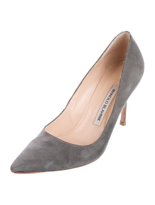 Manolo Blahnik Suede Pumps