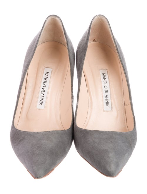 Manolo Blahnik Suede Pumps