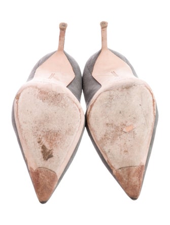 Manolo Blahnik Suede Pumps