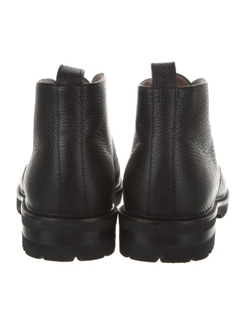 Manolo Blahnik Leather Lace-Up Boots