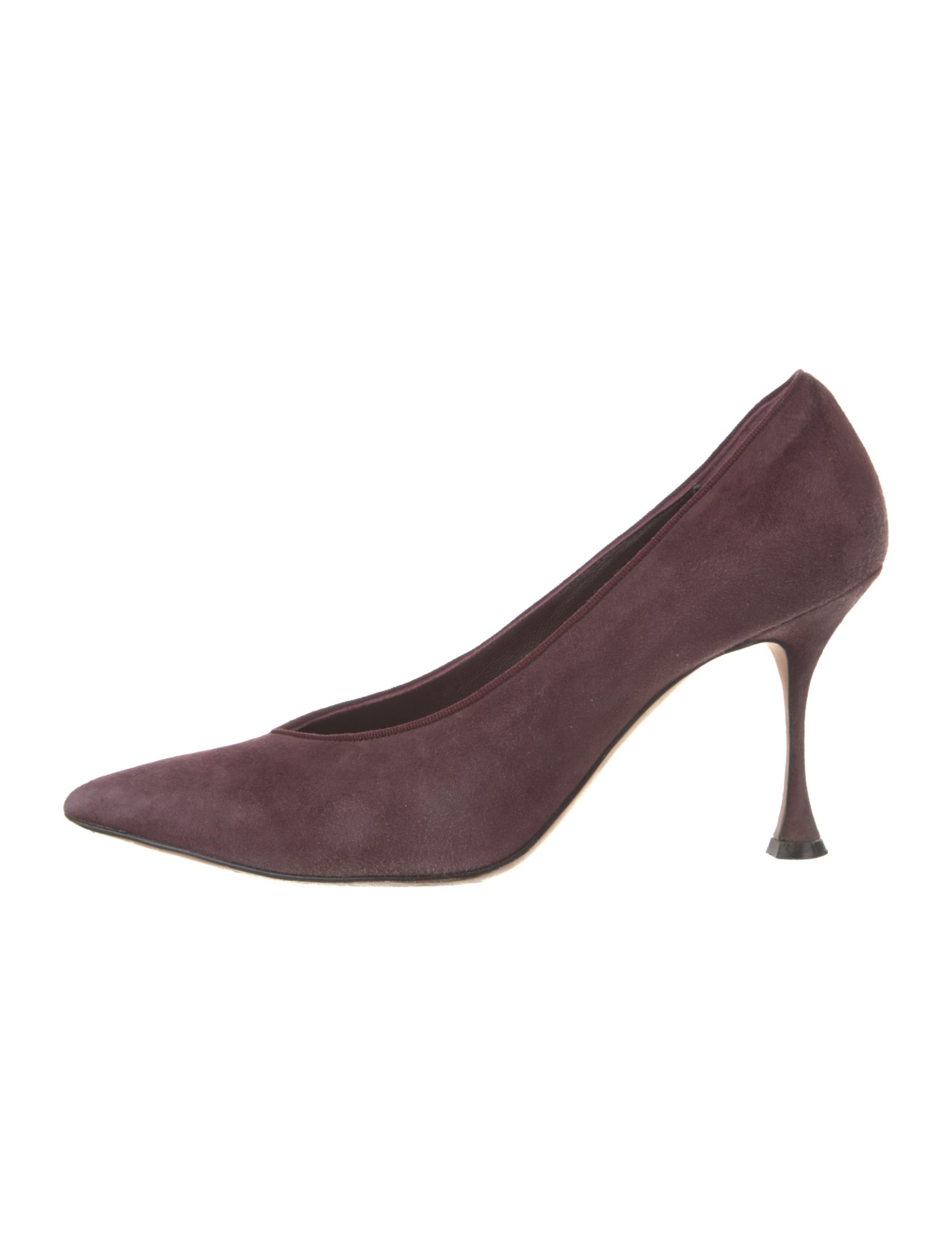 Manolo Blahnik Suede Pumps