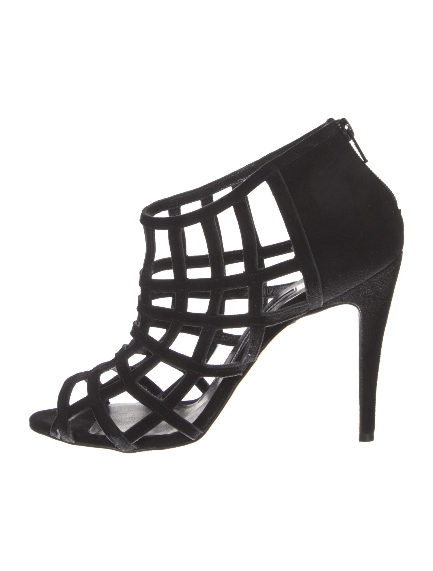 Manolo Blahnik Velvet Sandals