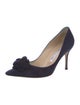 Manolo Blahnik Suede Pumps