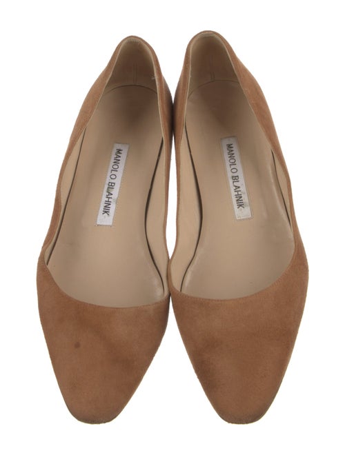 Manolo Blahnik Suede Pumps