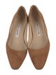 Manolo Blahnik Suede Pumps