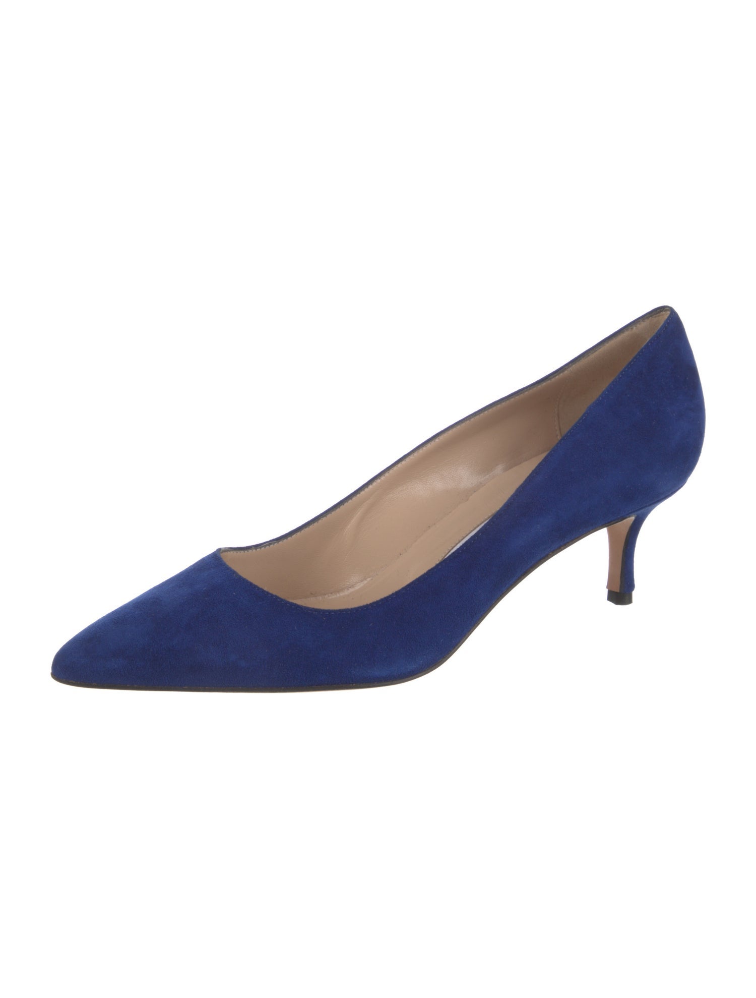 Manolo Blahnik Suede Pumps