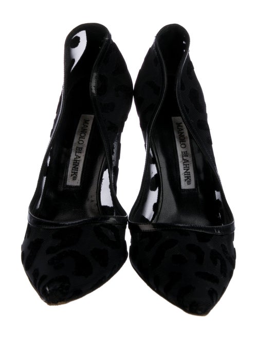 Manolo Blahnik Mesh Pumps