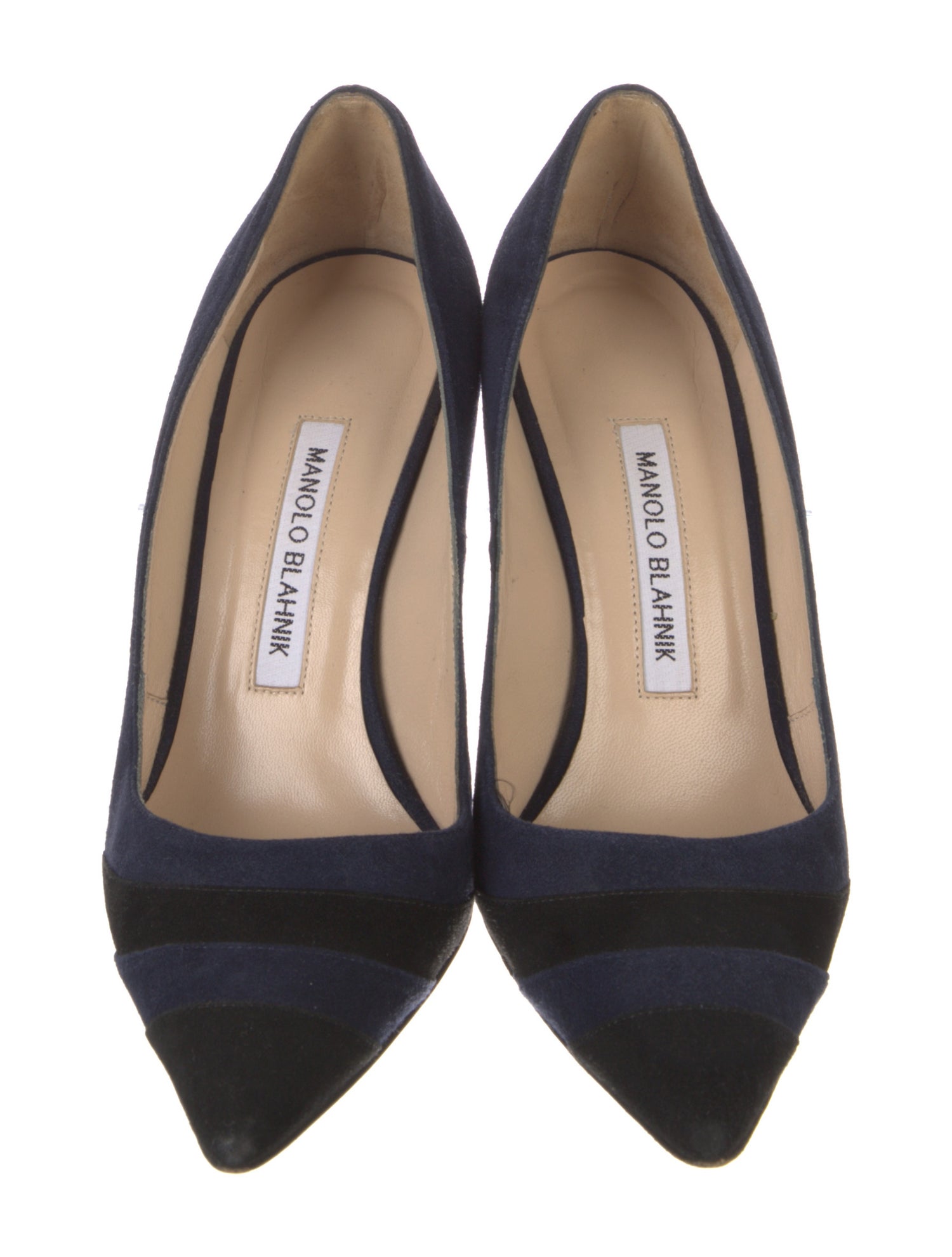 Manolo Blahnik Suede Pumps