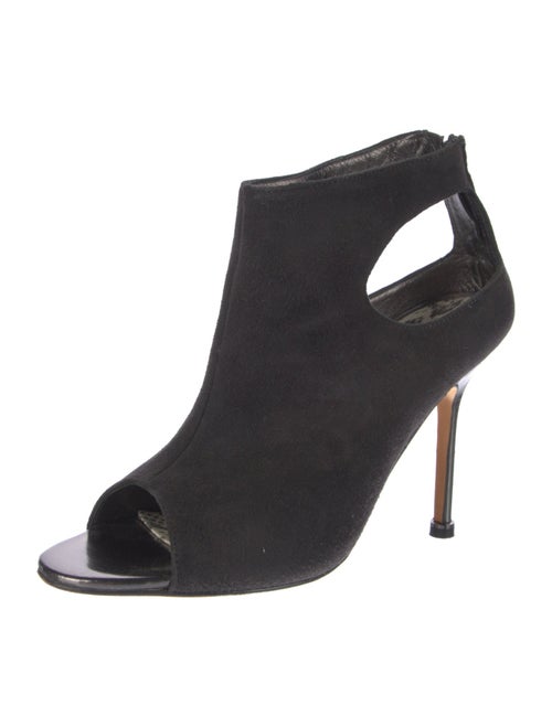 Manolo Blahnik Suede Mules