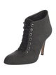 Manolo Blahnik Lace-Up Boots