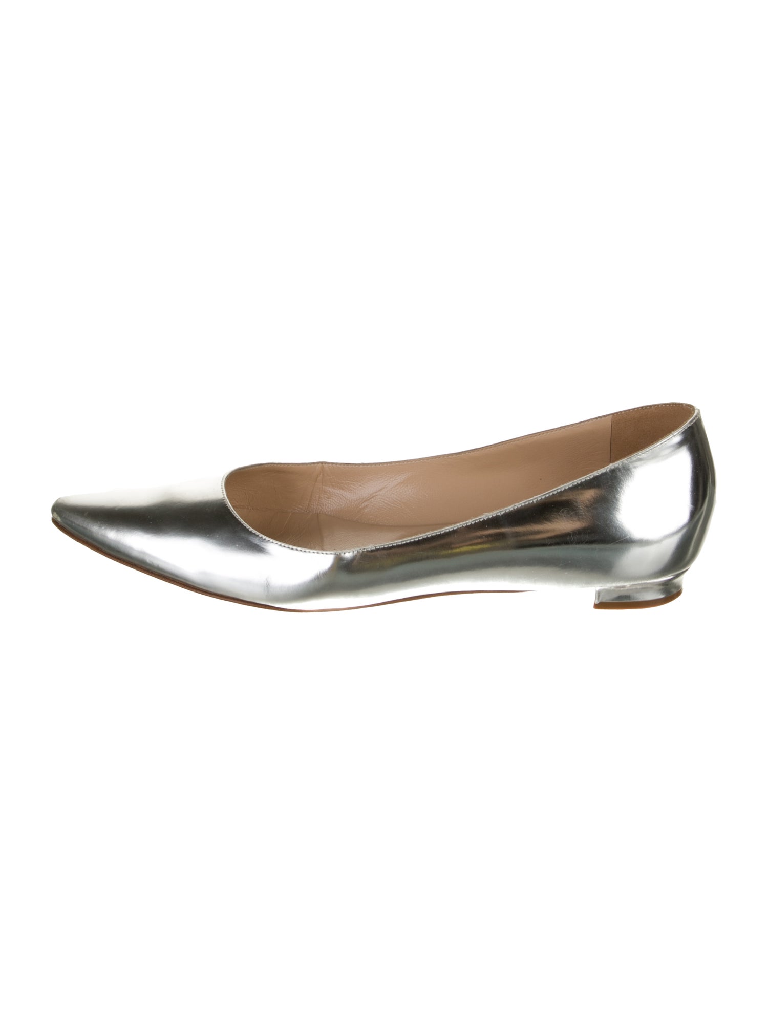 Manolo Blahnik Patent Leather Ballet Flats