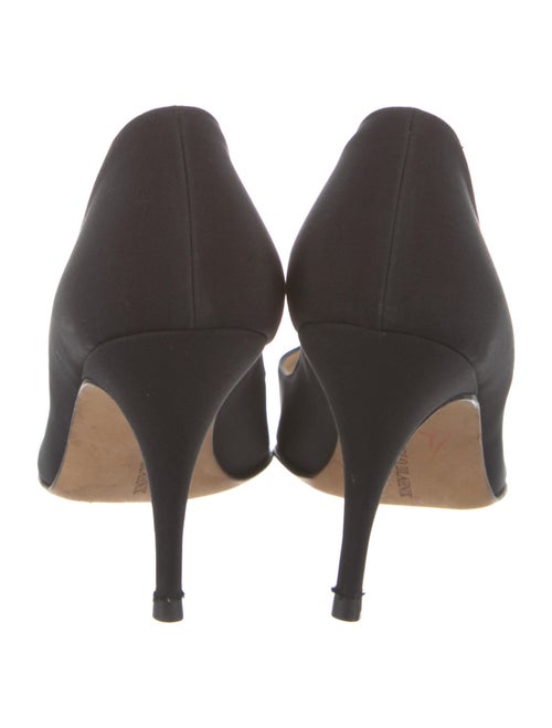 Manolo Blahnik Satin Pumps
