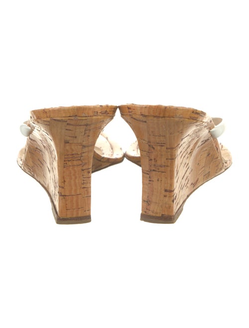 Manolo Blahnik Patent Leather Slides