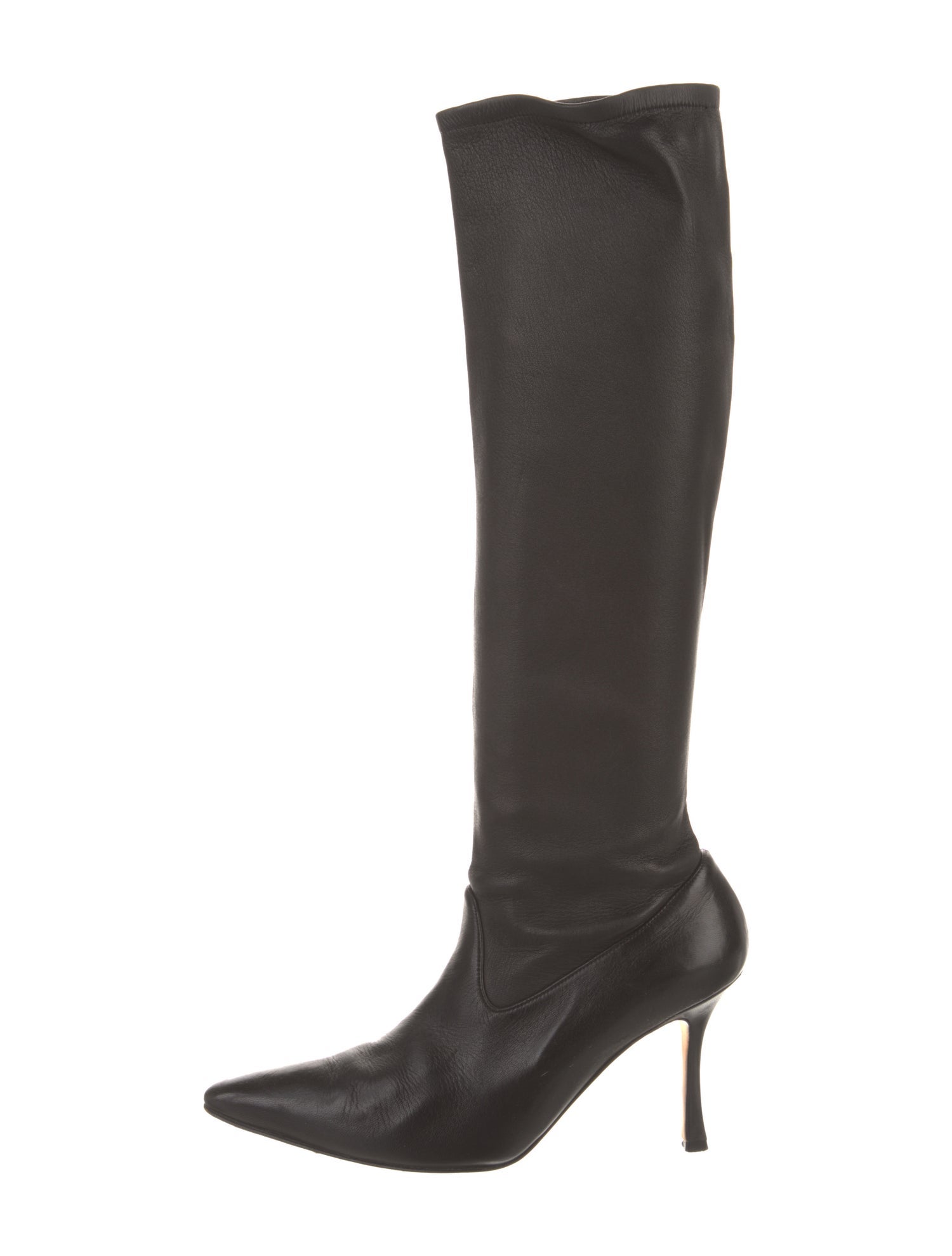 Manolo Blahnik Leather Boots