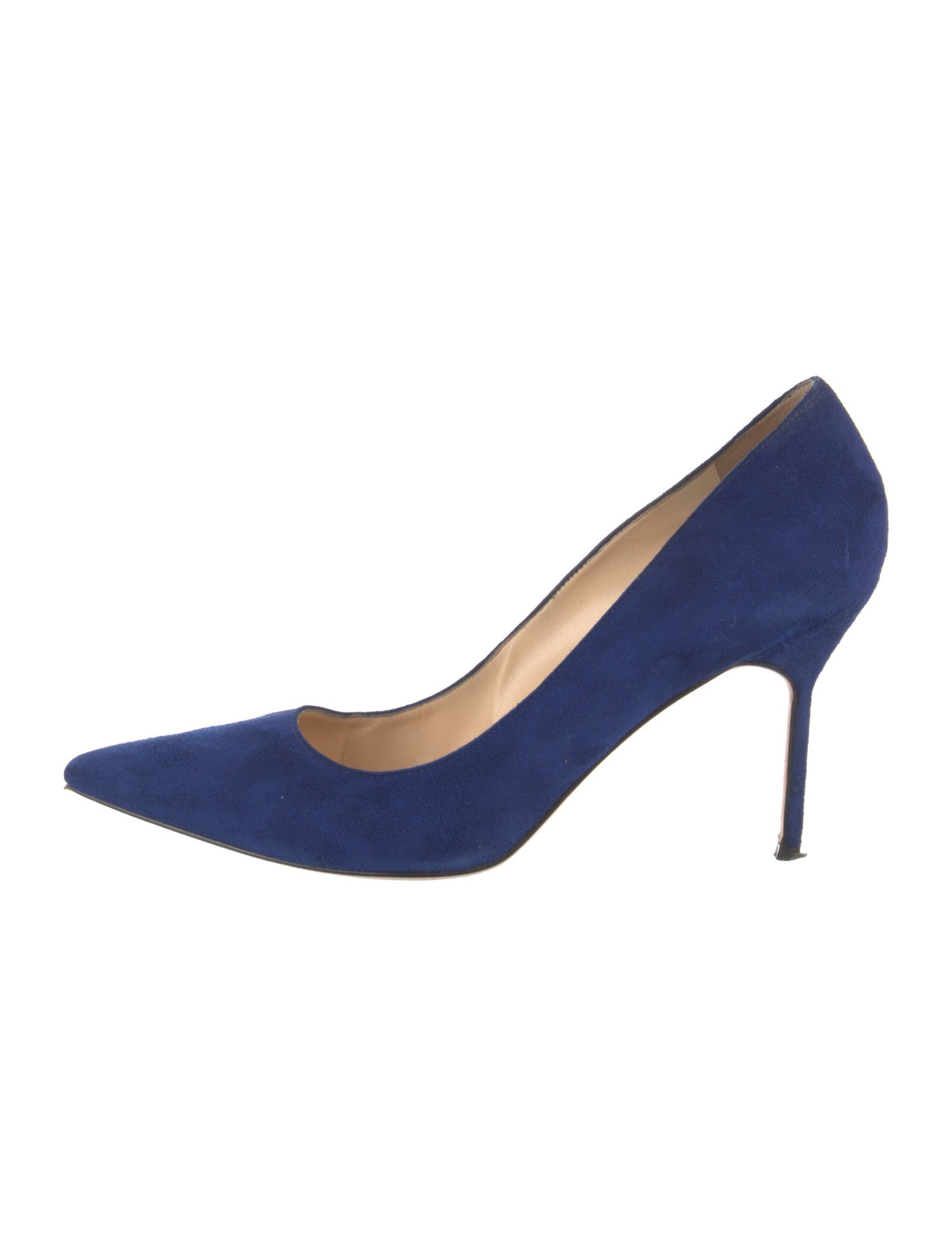 Manolo Blahnik Suede Pumps