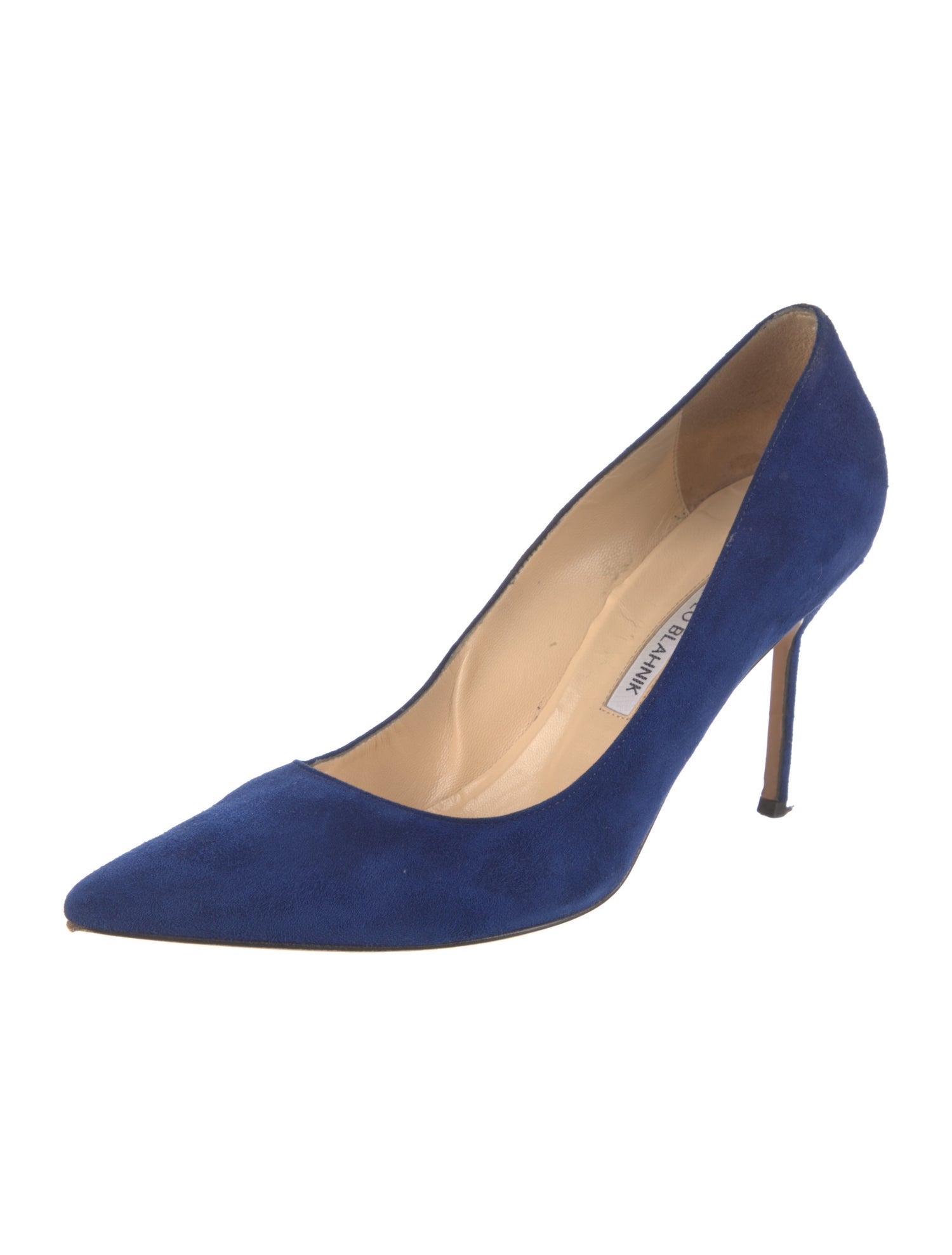 Manolo Blahnik Suede Pumps