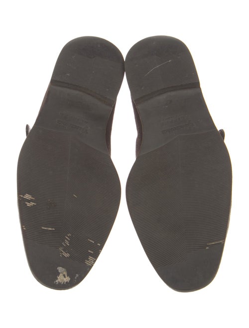 Manolo Blahnik Suede Oxfords